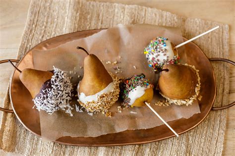 caramel-and-chocolate-dipped-pears-usa-pears image