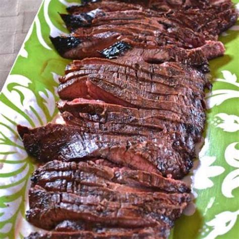 grilled-balsamic-flank-steak-recipe-flavorite image