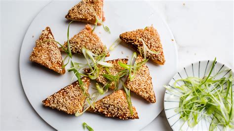 shrimp-toasts-with-sesame-seeds-and-scallions image
