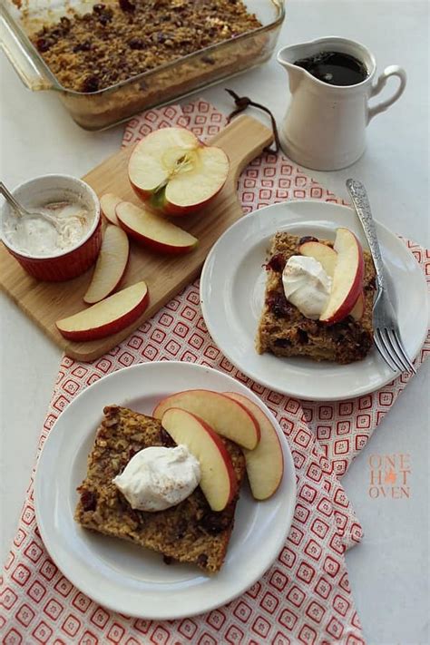 apple-cranberry-baked-oatmeal-onehotovencom image
