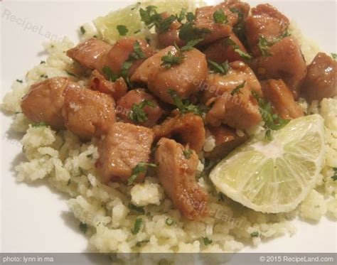 sweet-chili-lime-chicken-with-cilantro-couscous image