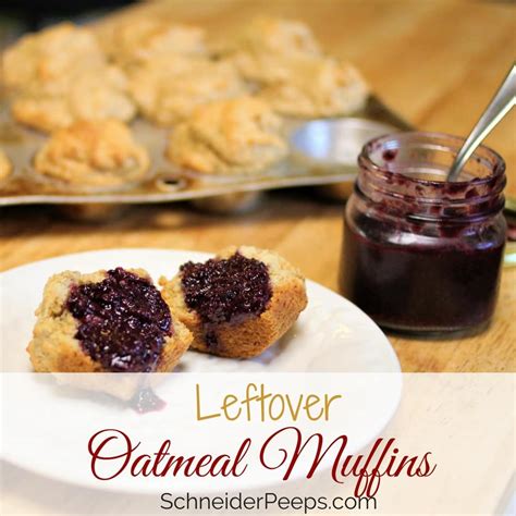 leftover-oatmeal-muffins-schneiderpeeps image