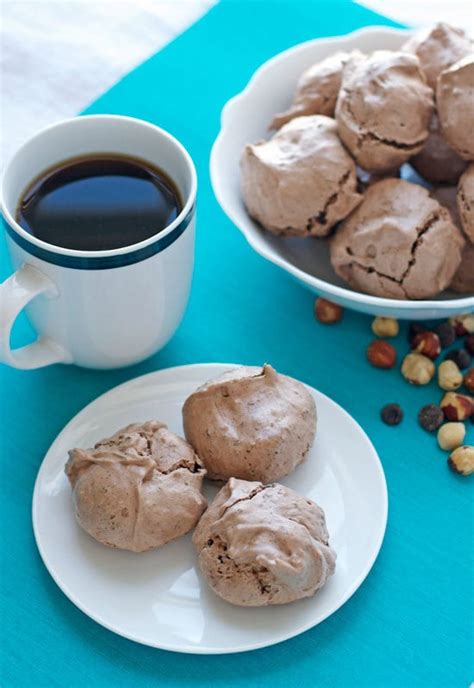 chocolate-meringue-cookies-with-hazelnut image