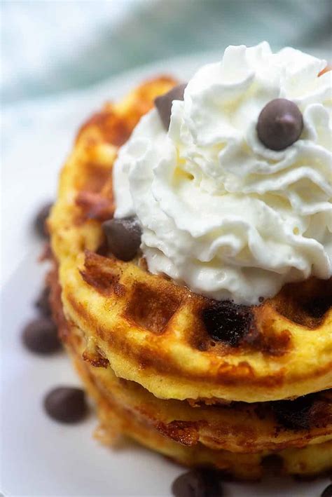the-best-chocolate-chip-chaffles-just-4-ingredients image