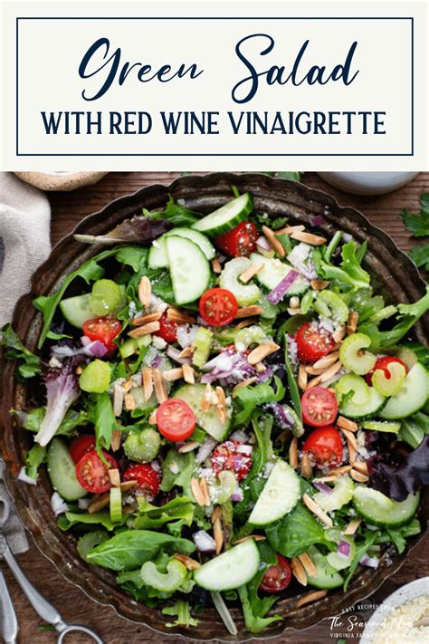 green-salad-with-red-wine-vinaigrette-the-seasoned image