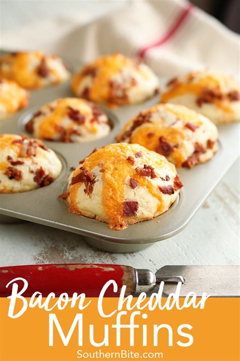 bacon-cheddar-muffins-southern-bite image