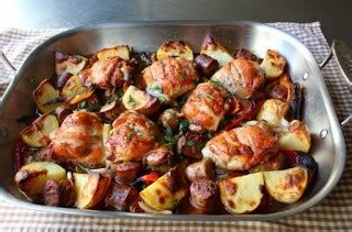 chef-johns-chicken-sausage-peppers-and-potatoes image