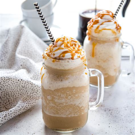 easy-homemade-caramel-frappuccino-the-busy-baker image