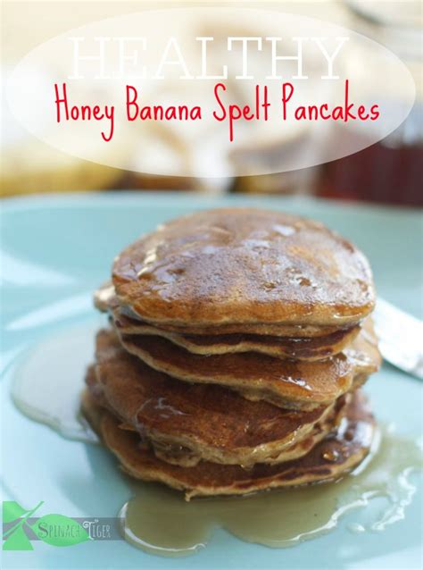 healthy-honey-banana-spelt-pancakes-spinach-tiger image