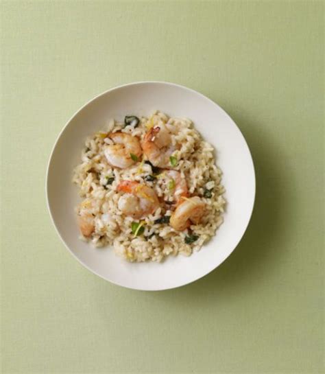 shrimp-lemon-basil-risotto-easy-risotto image