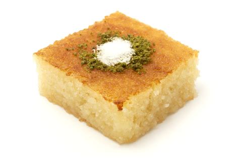 turkish-style-revani-semolina-cake-in-syrup image