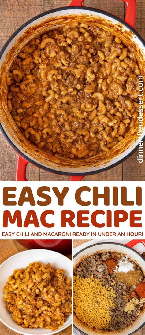 chili-mac-dinner-then-dessert-easy-comfort-food image