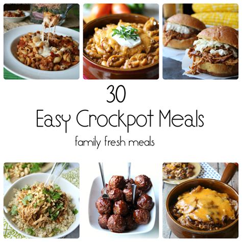 30-easy-crockpot-recipes-family-fresh-meals image