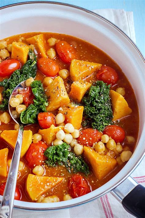 vegan-sweet-potato-kale-and-chickpea-soup image