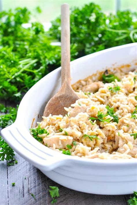 dump-and-bake-chicken-and-rice-pilaf-the-seasoned image