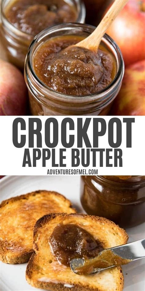 easy-crockpot-apple-butter-recipe-adventures-of-mel image