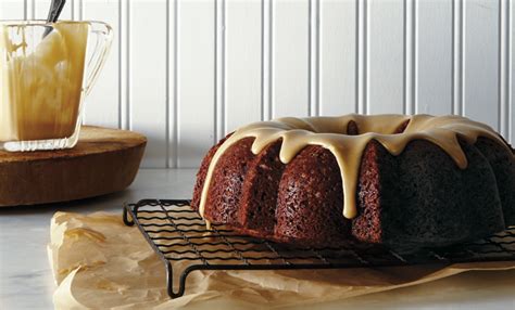 applesauce-cake-with-caramel-icing-recipe-james-beard image