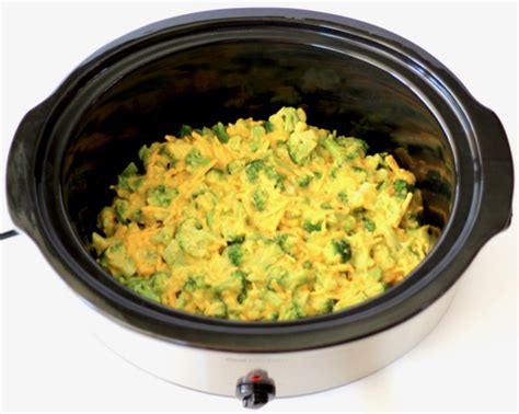 crockpot-easy-cheesy-broccoli-recipe-5-ingredients image