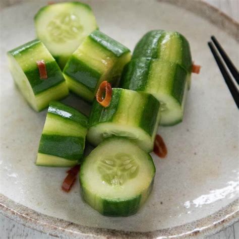japanese-pickled-cucumbers-two-ways-recipetin image
