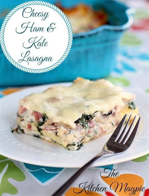 cheesy-ham-kale-lasagna-the-kitchen-magpie image