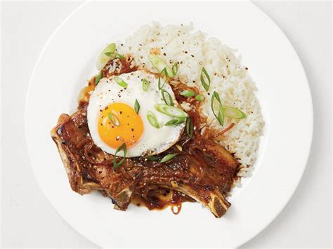 pork-chops-with-soy-vinegar-sauce-recipe-food-network image