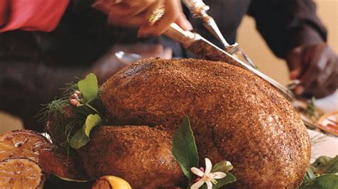 spice-rubbed-turkey-with-cognac-gravy-recipe-bon image
