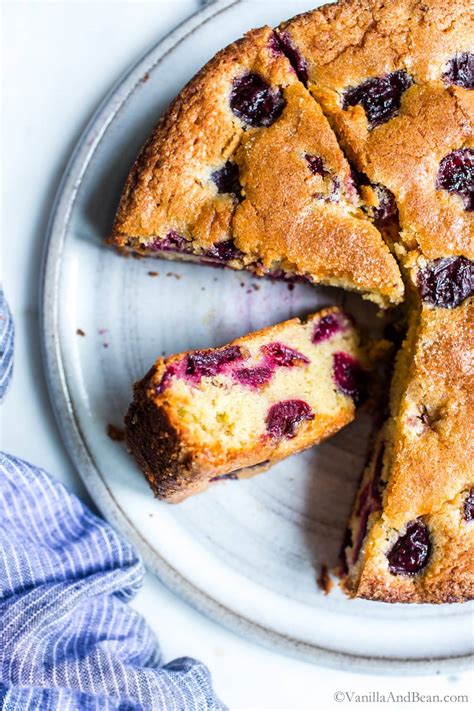 sweet-cherry-almond-cake-vanilla-and-bean image