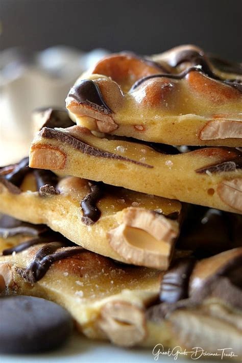 chocolate-cashew-brittle-great-grub-delicious-treats image