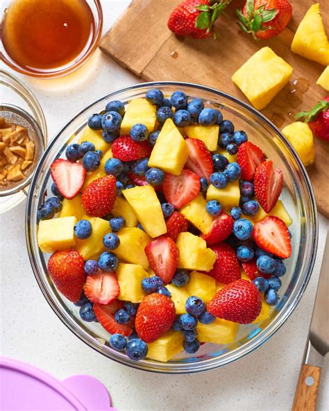 potluck-fruit-salad-with-berries-pineapple-kitchn image