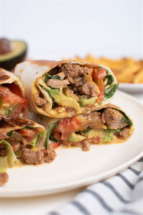 deluxe-grilled-cheeseburger-wraps-easy-weeknight image