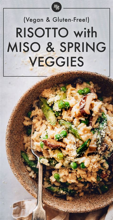 vegan-risotto-with-miso-and-spring-vegetables image