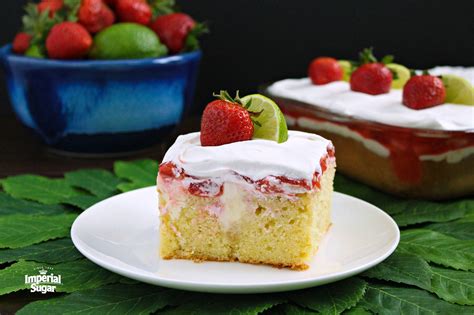 key-lime-strawberry-poke-cake-imperial-sugar image