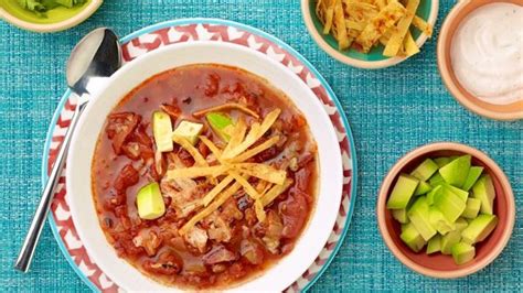 grilled-chicken-tortilla-soup-with-tequila-crema-food image