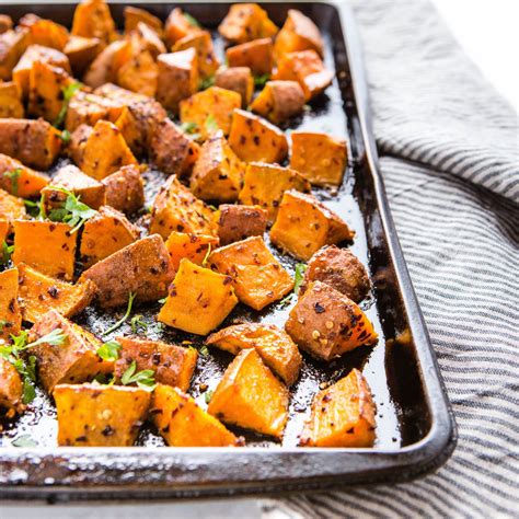 spicy-roasted-sweet-potatoes-the-busy-baker image