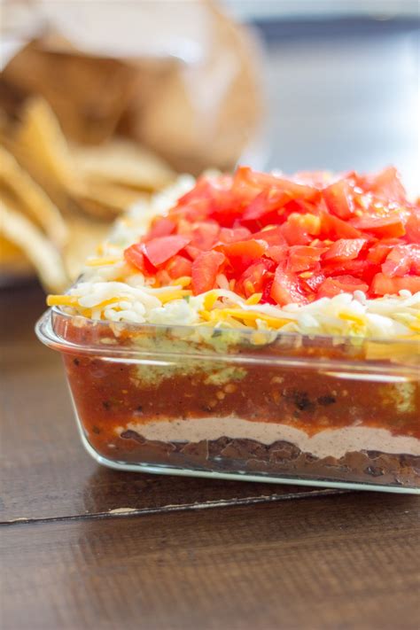 7-layer-taco-dip-a-5-minute-no-cook image