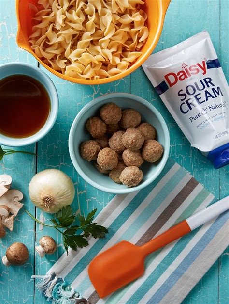 quick-and-easy-meatball-stroganoff-daisy-brand image