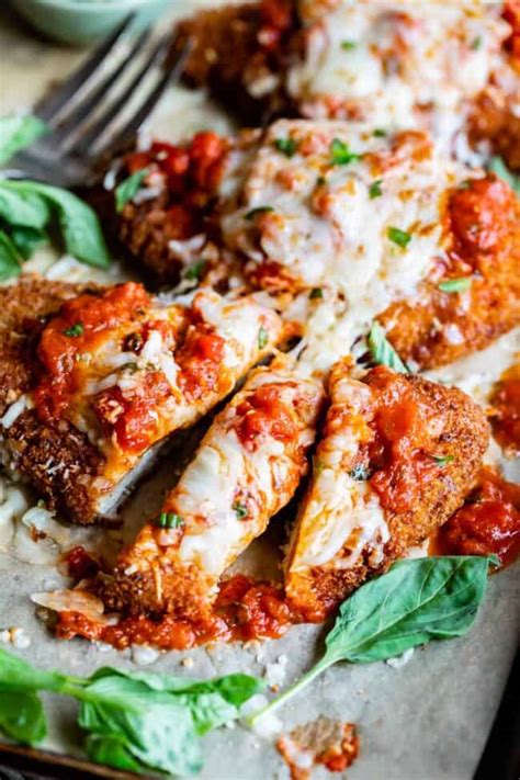 ultra-crispy-chicken-parmesan-recipe-the-food image