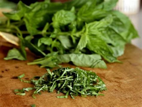 how-to-chiffonade-herbs-a-step-by-step-guide-food image