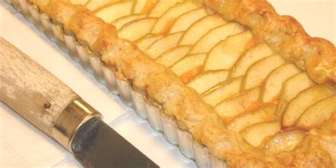 best-maple-apple-cheddar-tart-recipes-food-network image