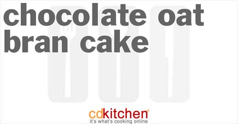 chocolate-oat-bran-cake-recipe-cdkitchencom image