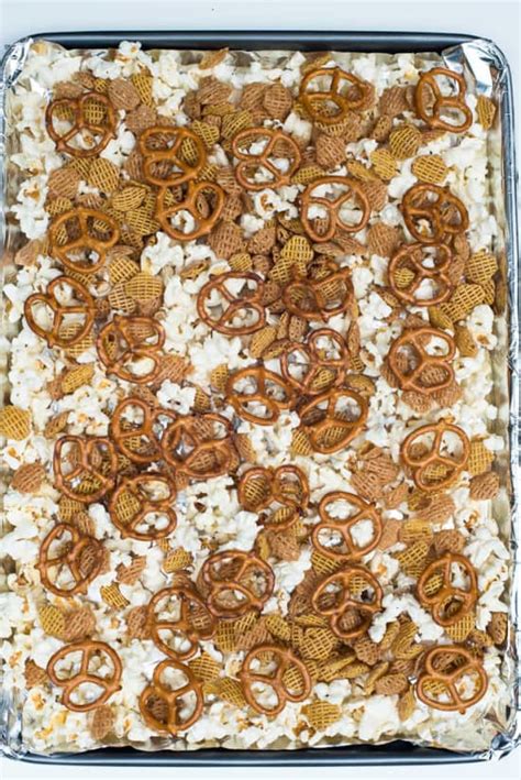sweet-and-salty-popcorn-snack-mix-recipe-valeries image