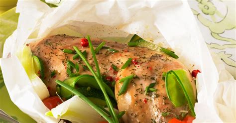 chicken-and-vegetables-in-parchment-paper-eat image
