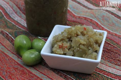 chow-chow-recipe-green-tomato-relish-to-stock-your image