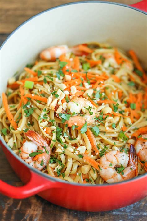 thai-shrimp-noodles-damn-delicious image