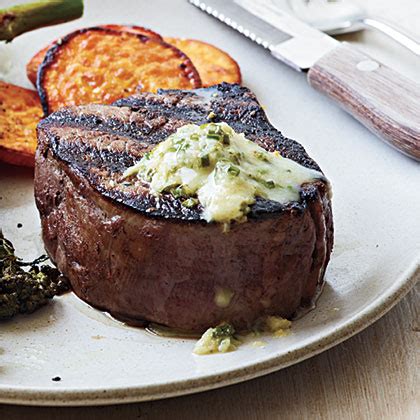 pan-seared-steak-with-chive-horseradish-butter image