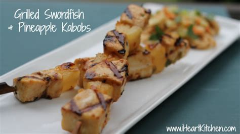 grilled-swordfish-pineapple-kabobs-i-heart-kitchen image