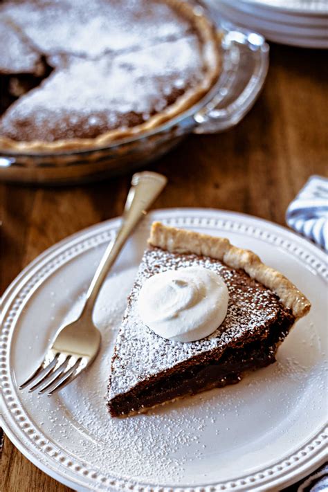 chocolate-chess-pie-life-love-and-good-food image