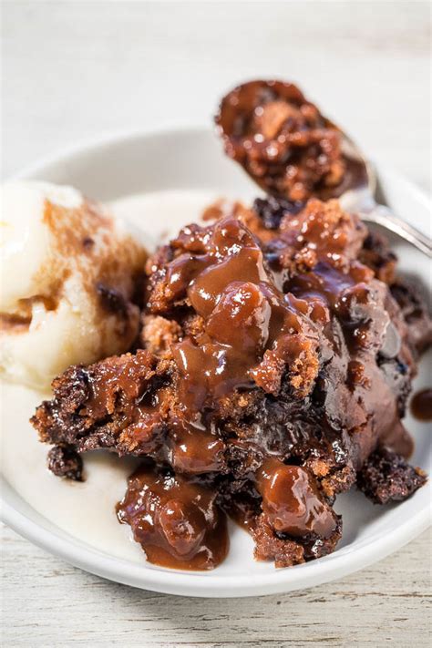 slow-cooker-hot-fudge-chocolate-cake-averie-cooks image