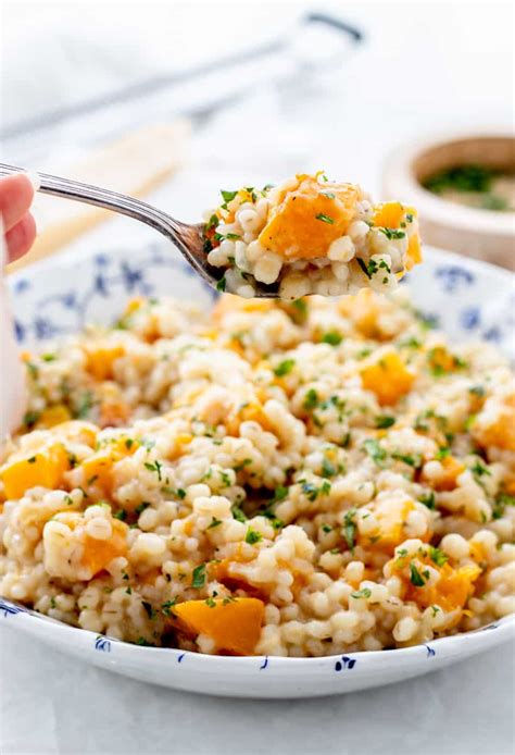 butternut-squash-barley-risotto-haute-healthy-living image