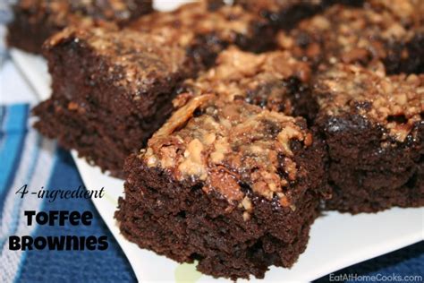 toffee-brownies-4-ingredients-eat-at-home image